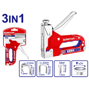 Emtop Степлер 3 в 1 ESGU1001