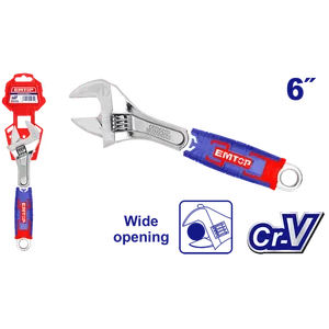Emtop Ключ разводной EAWH130601