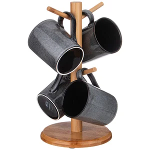 Lefard Набор Кружек Graphite На Дер. Подставке 4 Шт. 300 Мл 11,5*8*9,5 См 474-232