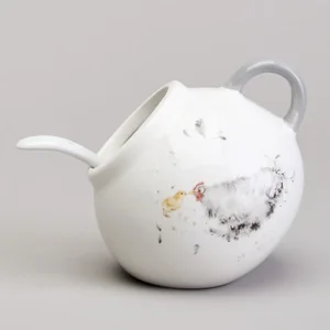 Lefard Солонка С Ложкой Funny Hens 9*9,5 См 150 Мл 358-2307