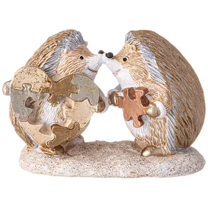 Lefard Статуэтка Ежики 10,5х5,5х7,5 См 162-1231