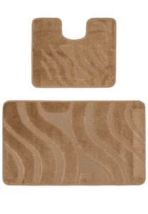 Maximus Набор ковриков для ванной 60*100+50*60 L.BROWN 2546 диз. 4976