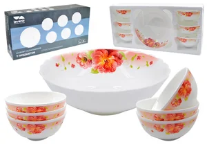 Lavenir Набор салатников 7пр «Шиповник» 7PCS A9-61100