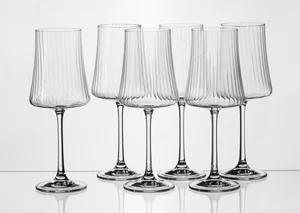 RCR Набор бокалов для вина Repast EXCELLENCE Optic 460 мл (6 шт) 65422 (Чехия)
