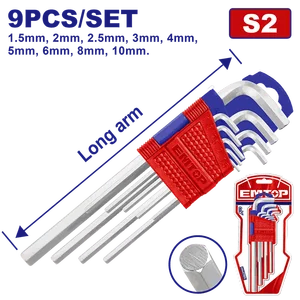 Emtop Набор шестигранников НЕХ EHKY1091