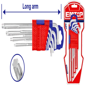 Emtop Набор шестигранников Torx EHKY3091
