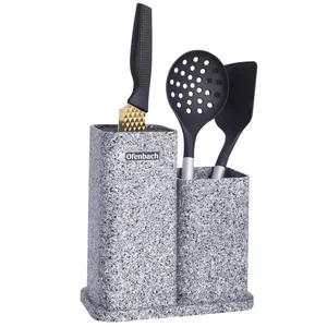 Kamille Подставка для ножей и кухонных принадлежностей двойная Ofenbach NB100214