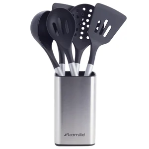 Kamille Набор кухонных принадлежностей KM 5238 (6 предметов) с подставкой
