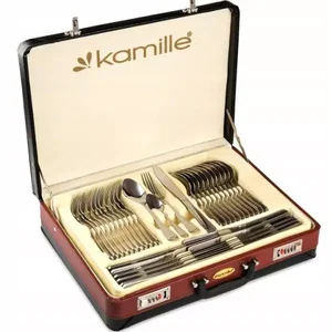 Kamille Набор столовых приборов 72 предмета KM 5216 в чемодане
