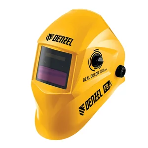 Denzel Щиток защитный лицевой (маска сварщика) F8, см. окно 100х50, Real Color, DIN4/5-8/9-13 89717