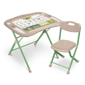 НИКА Комплект детской складной мебели NKP1/А2 с азбукой-2