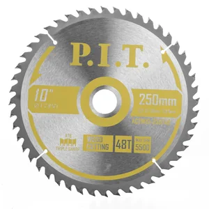 P.I.T. Диск пильный по дереву 250x32/30x2,6 мм 48T, тип зуба ATB (ACTW10-250T48)