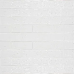 MALLONY Панель самоклеящаяся Кирпичики 70х77см, белый 104415-SK