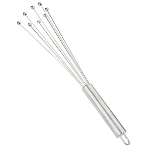 Mallony Венчик из нержавеющей стали NIMBUS с шариками на концах, размер: 30,5*7,5 см 107864-SK