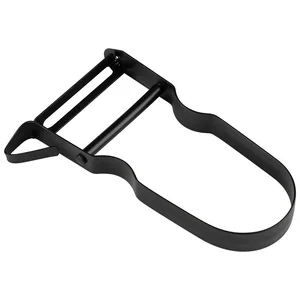 MALLONY Овощечистка из нержавеющей стали с горизонтальным лезвием CLASSICO NERO цвет - черный 105283-SK