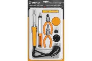 DEKO Набор для пайки SI06, 50Вт/220 В, 8 предметов