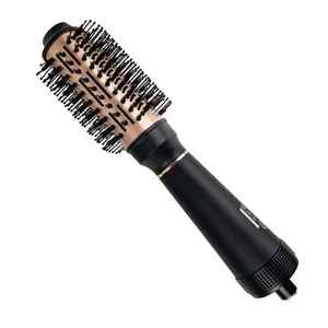 CENTEK Фен-расческа CT-2062 (золото/чёрный)