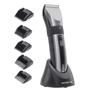 POLARIS Машинка для стрижки PHC-3017RC черный/хром