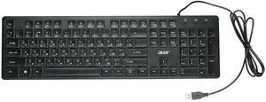 ACER Клавиатура OKW020 черный slim (ZL.KBDEE.001) черный