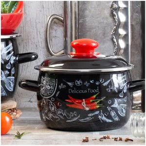 Appetite Кастрюля эмал сфер Chilli 2,0л 1МС161Р