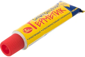 Герметик силиконовый бесцветный, туба 40 мл НовБытХим