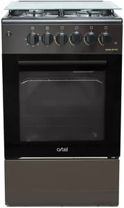 SHIVAKI Плита  комбинированная APETITO 50 10-E brown