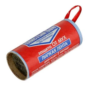 Липкая лента от мух с аттрактантом Чистый Дом