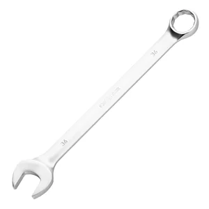 Сибртех Ключ комбинированный 36мм, никелированный 14924