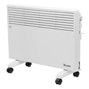 MATRIX Конвектор электрический CH-1500, 1500 Вт, X-образный нагреватель, термостат, колеса 98106
