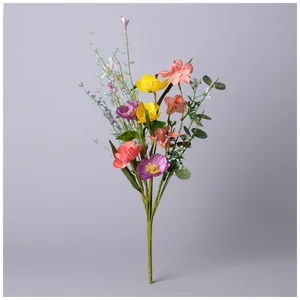 Lefard Цветочная Композиция Из Полевых Цветов Длина=50см 535-356