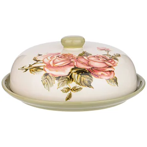 Lefard Блюдо Для Блинов С Крышкой Корейская Роза Высота=10 См.диаметр=23 См. 358-621