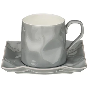 Lefard Чайная пара 220 мл РАФФЛ серый 264-947