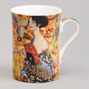 Lefard Кружка ДАМА С ВЕЕРОМ (Г. Климт) 300мл. 104-1031