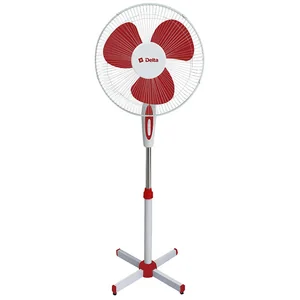 DELTA Вентилятор напольный DL-005N белый с красным