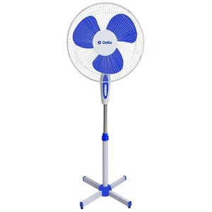 DELTA Вентилятор напольный DL-005N белый с синим