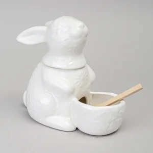 Lefard Солонка в форме зайца FLOWERS STORY 16*9*14 см 400 мл. 474-259