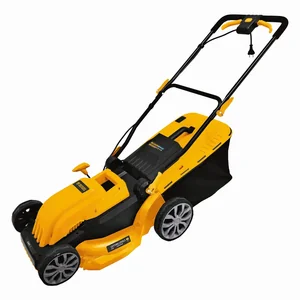 Denzel Газонокосилка электрическая GMC-1800, шир. 38см, 1800 Вт, 6 уров., травосб. 35 л 96629