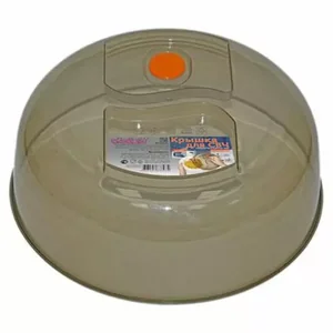 ПОЛИМЕРБЫТ Крышка для СВЧ 26 см с клапаном (дымчатый) 102601 VIOLET