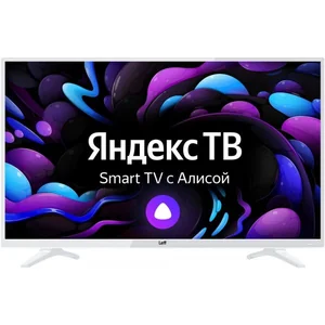 LEFF Телевизор 40F541T FHD SMART Яндекс белый
