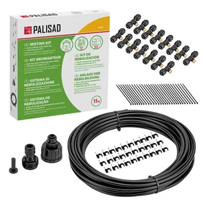 Palisad Система туманообразования, полиэтиленовый шланг, длина 15 м, форсунки 15 шт 676798