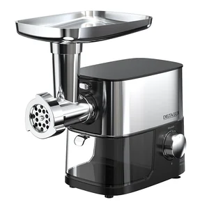 DELTA Мясорубка электрическая 3600 Вт LUX DE-602M черная