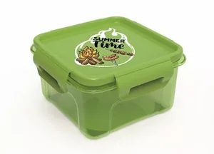 ПОЛИМЕРБЫТ Конт. 0,6л Summer time квадратный 57118