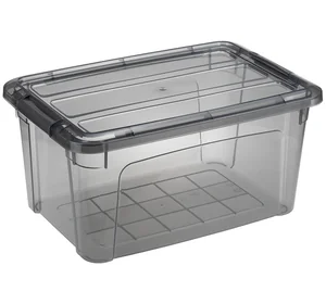 М-ПЛАСТИКА Конт 5,7 л КИП ЧЕРНЫЙ/ПРОЗР для хранения с ЗАМКАМИ М-пластика М 2334