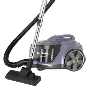 DELTA Пылесос без мешка DL-0853 серо-фиолетовый