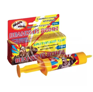 Инсектициды гель от муравьев 45г Великий воин