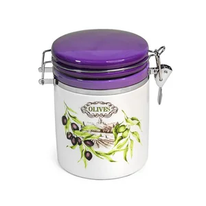 МФК-профит Банка для сыпучих продуктов ОЛИВКИ 750 мл, MFK21030