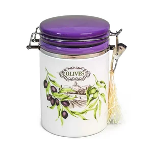 МФК-профит Банка для сыпучих продуктов ОЛИВКИ 900 мл, MFK21031