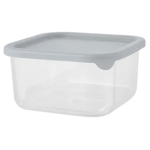 DELTA Контейнер для продуктов Sugar&Spice Vanilla 0,8 л квадратный с гибкой крышкой SE168010025 трюфель