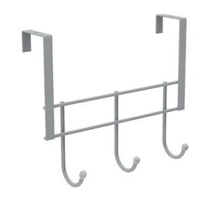 НИКА Вешалка надверная ВНД3/МС матовый серый