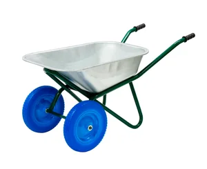 Тачка 2-кол строительная 300кг 110л на ПУ колесе 113198